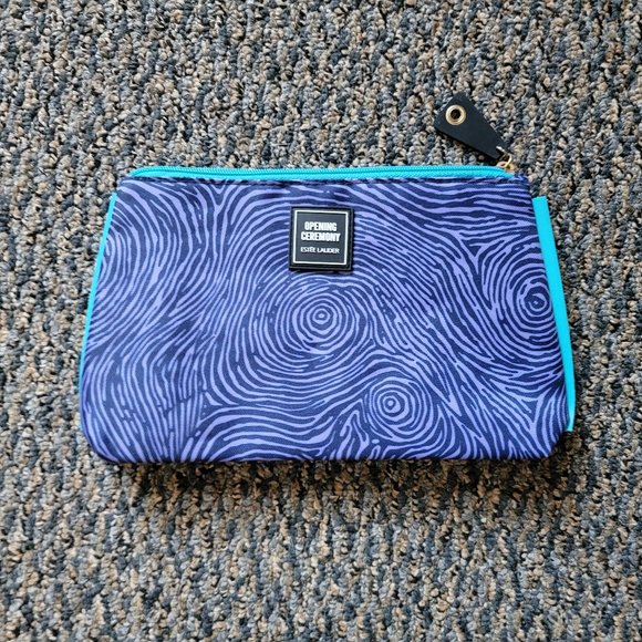 NWOT Estee Lauder Opening Ceremony Purple Cosmetic Bags - Picture 2 of 9